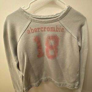Girls Abercrombie Sweatshirt Greyish blue